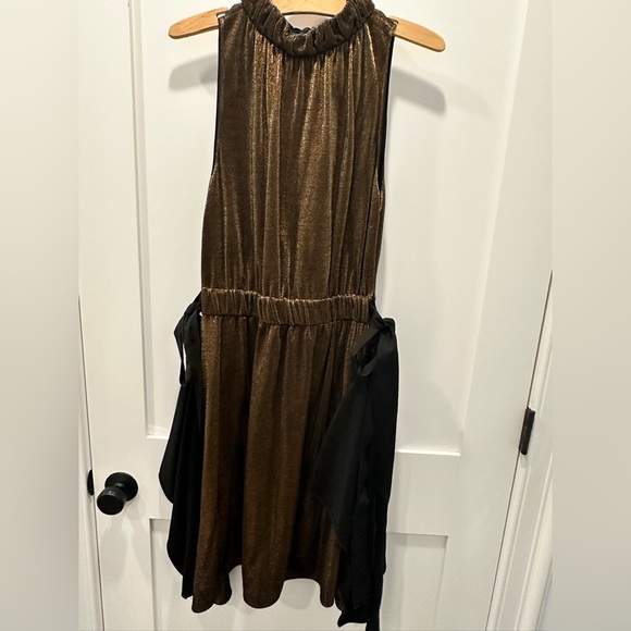 Fendi | Dresses | Fendi Gold And Black Dress | Poshmark